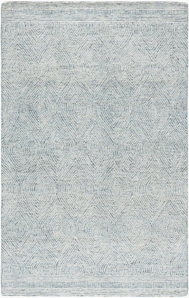 Handgetuft laagpolig wollen vloerkleed Alaska