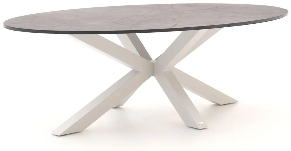 Tuin eettafel Bellagio  | Ovaal  | Tuintafel Dekton | 200x110cm | 6 personen | Kees Smit Tuinmeubelen