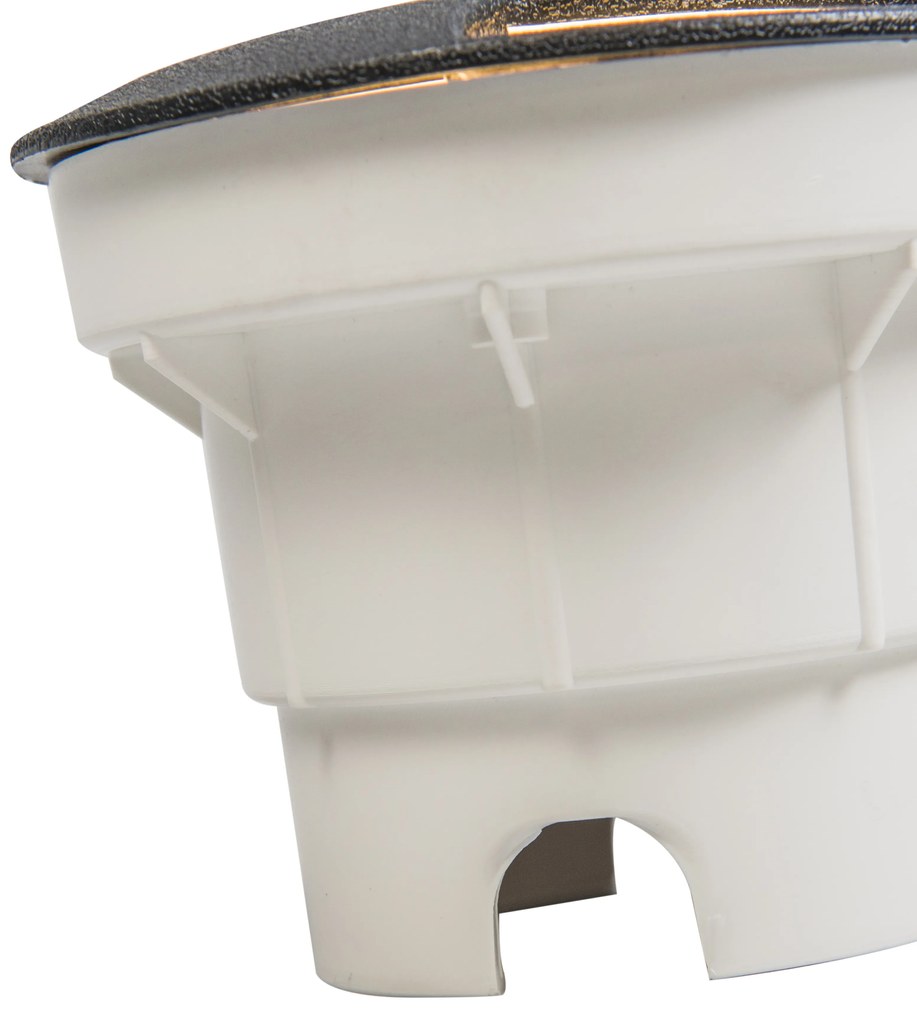Moderne buiten grondspot zwart incl. LED IP67 - Ceci 2 Modern Buitenverlichting