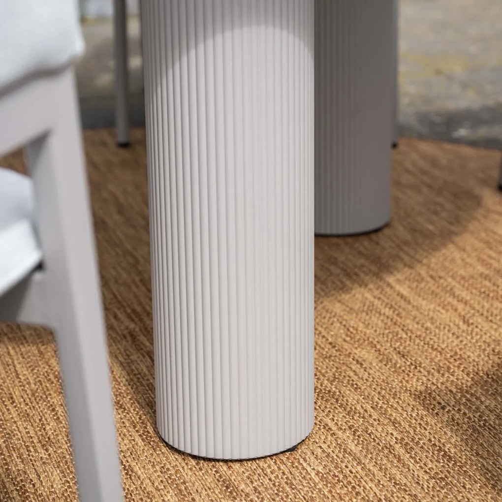 Garden Impressions Finn tuintafel Ø150 cm - taupe - verona sand