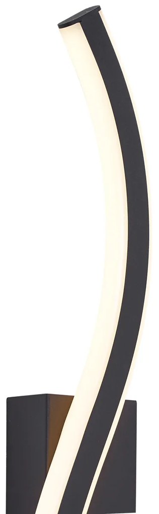 LED Design wandlamp zwart 3-staps dimbaar 2-lichts - Bummy Design Binnenverlichting Lamp