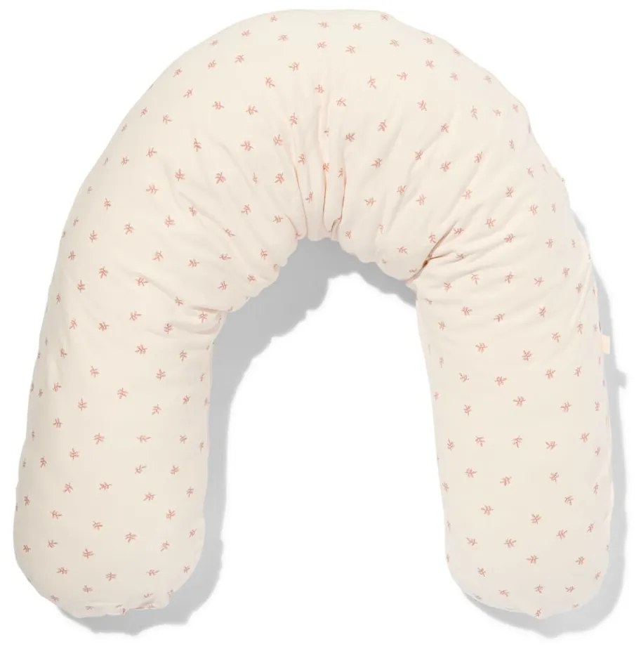 HEMA Voedingskussenhoes 30x170 Met Blaadjes