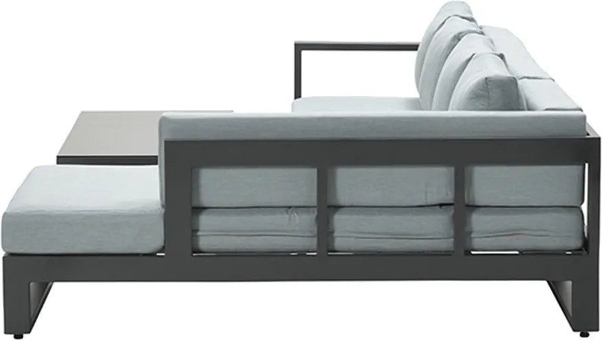 Garden Impressions Kiki loungeset 3-delig links - mint grijs