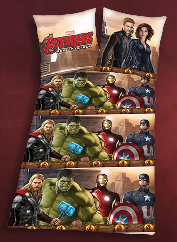 Avengers - Dekvedovertrek - Eenpersoons - 140 x 200 cm - Multi
