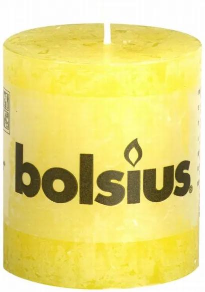 Bolsius Stompkaars Geel 8 cm Rustiek