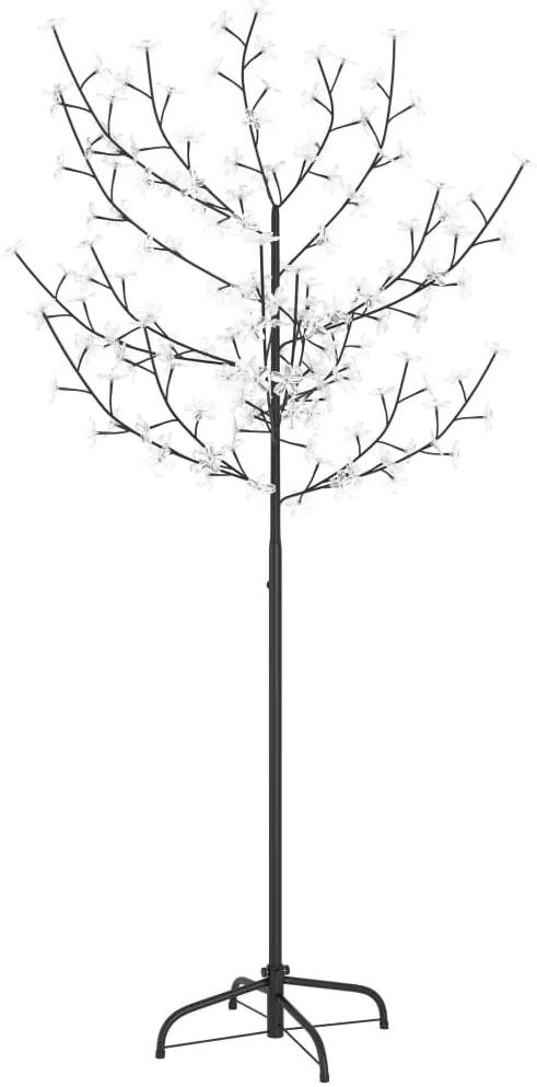 vidaXL Kerstboom 120 LED's koudwit licht kersenbloesem 150 cm