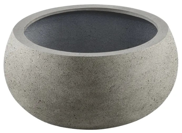 Pot Grigio Low Balloon Natural Concrete