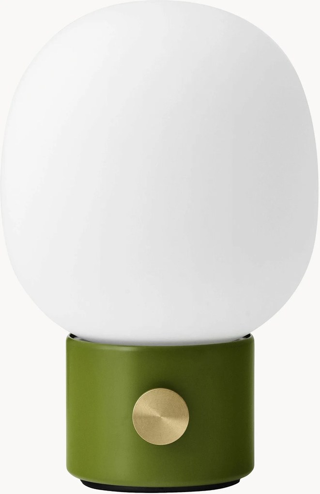 Kleine draagbare tafellamp JWDA, H 22 cm