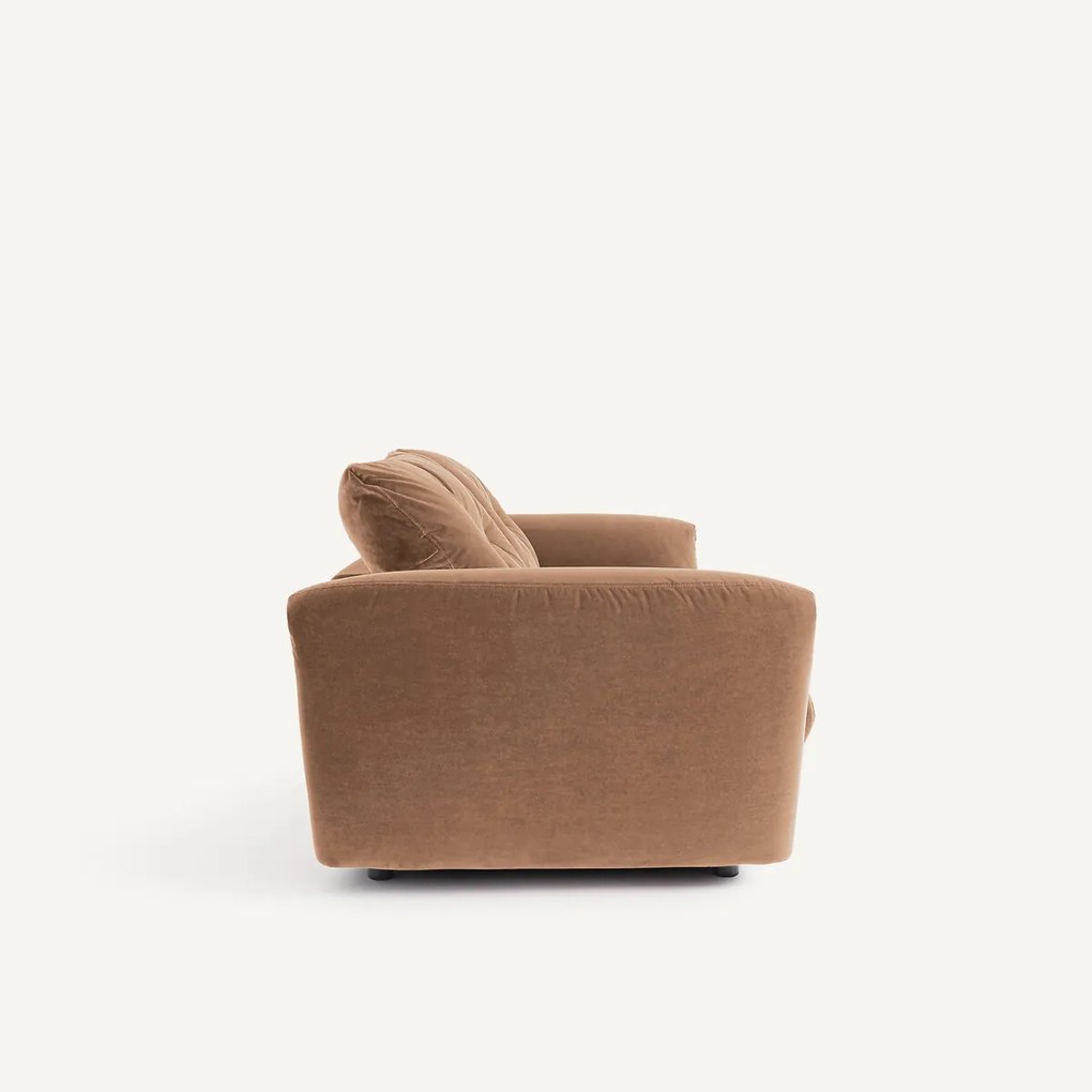 Omvormbare 3-zitsbank van fluweel Edgar