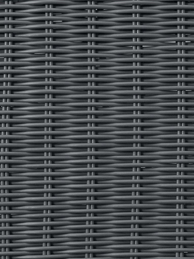 The Outsider Hoek Lounge Diningset - Jonah - Wicker - Antraciet - The Outsider