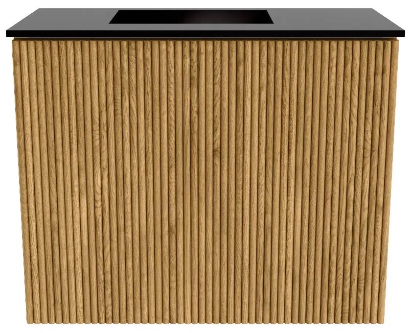 Mondiaz Joya 50cm toiletmeubel oak met wastafel faye links 1 kraangat urban
