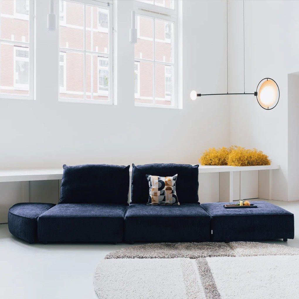 Zuiver Hunter 1,5 Zits Met Rugleuning Navy