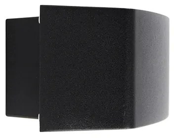 Moderne buiten wandlamp zwart IP44 - Latina
