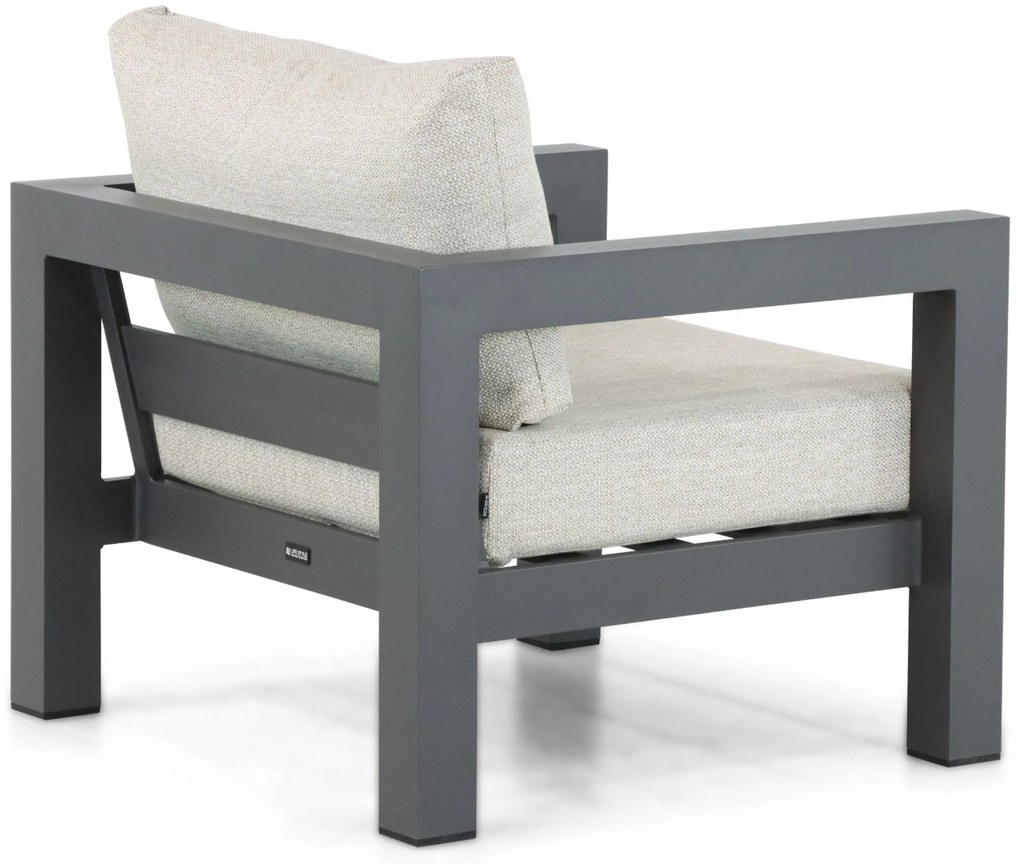 Tuinstoel Aluminium Grijs-antraciet Lifestyle Garden Furniture Luca