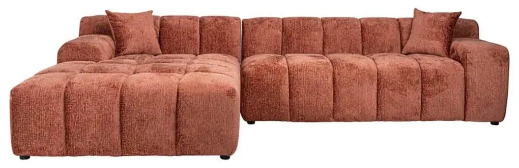 Richmond Interiors Cube Sofa Hoekbank Blush Fusion Roze Lounge Links + 3 Zits