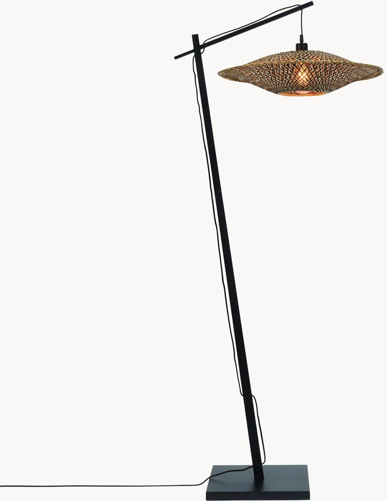 Leeslamp Bali van bamboehout