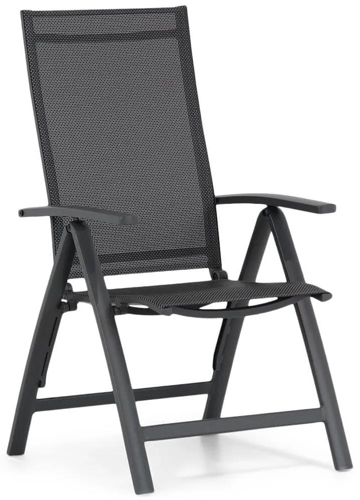 Tuinset 4 personen 180 cm Aluminium/textileen Grijs Presto Donato/Pallazo