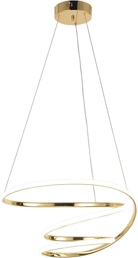 Moderne LED plafondlamp G080-1CP Gold