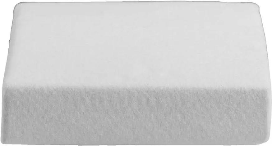 Waterdichte molton topdekmatras - wit - 140x200 cm - Leen Bakker