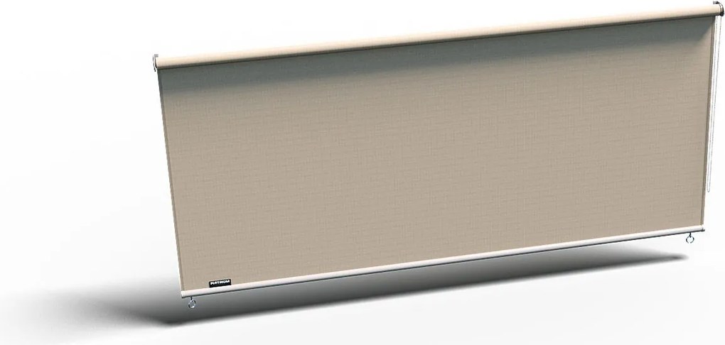 Platinum rolgordijn Coolfit - rechthoekig - 240 op 296 cm - ecru