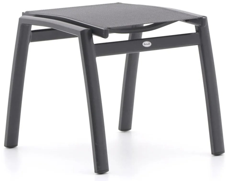 Voetenbank | Hartman  Brisbane | Aluminium | Grijs/Antraciet/Zwart | Kees Smit Tuinmeubelen