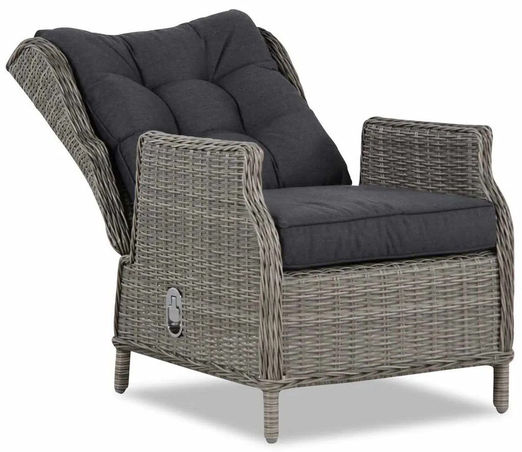 Loungeset 6 personen Wicker Grijs  Garden Collections New Castle