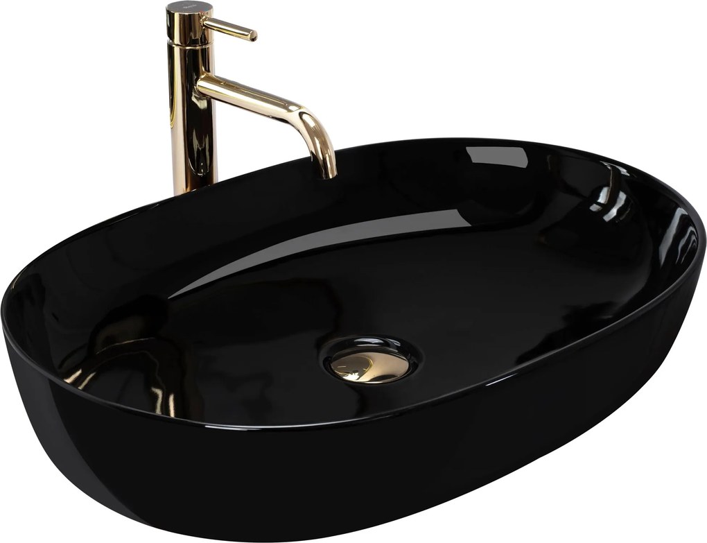 Opzetwastafel Rea CLEO 61 Black