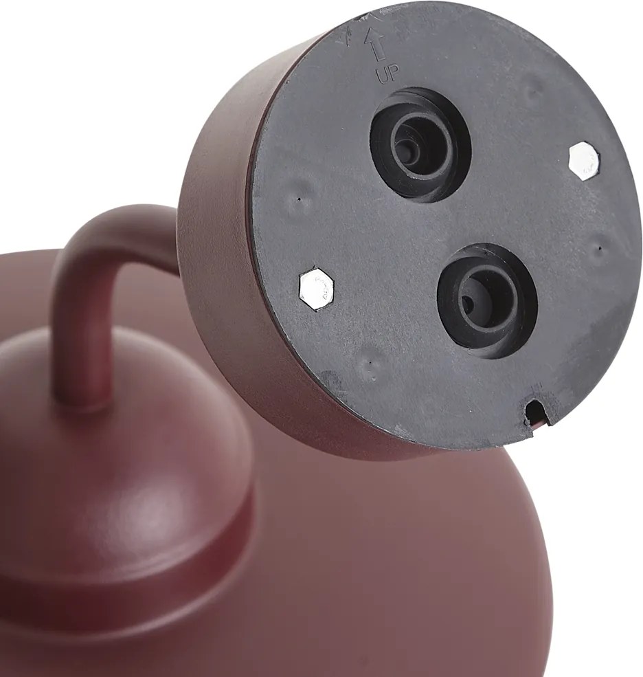 Buiten wandlamp donker rood IP44 - Munich