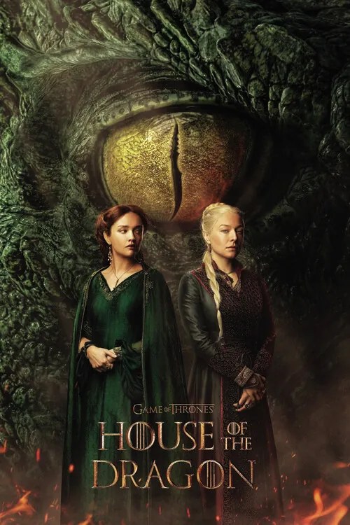 Kunstafdruk House of the Dragon - Key Art