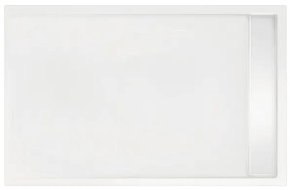 Xenz easy tray douchevloer 110x90x5cm rechthoek acryl wit 6954-01