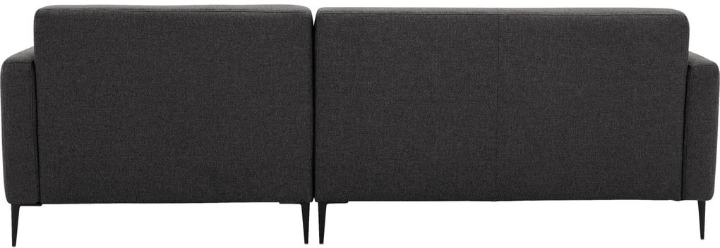 Goossens  Key West grijs, stof, 2-zits, modern design