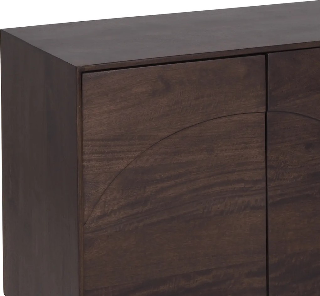 Dressoir Met Organisch Patroon - 170x40x76cm.