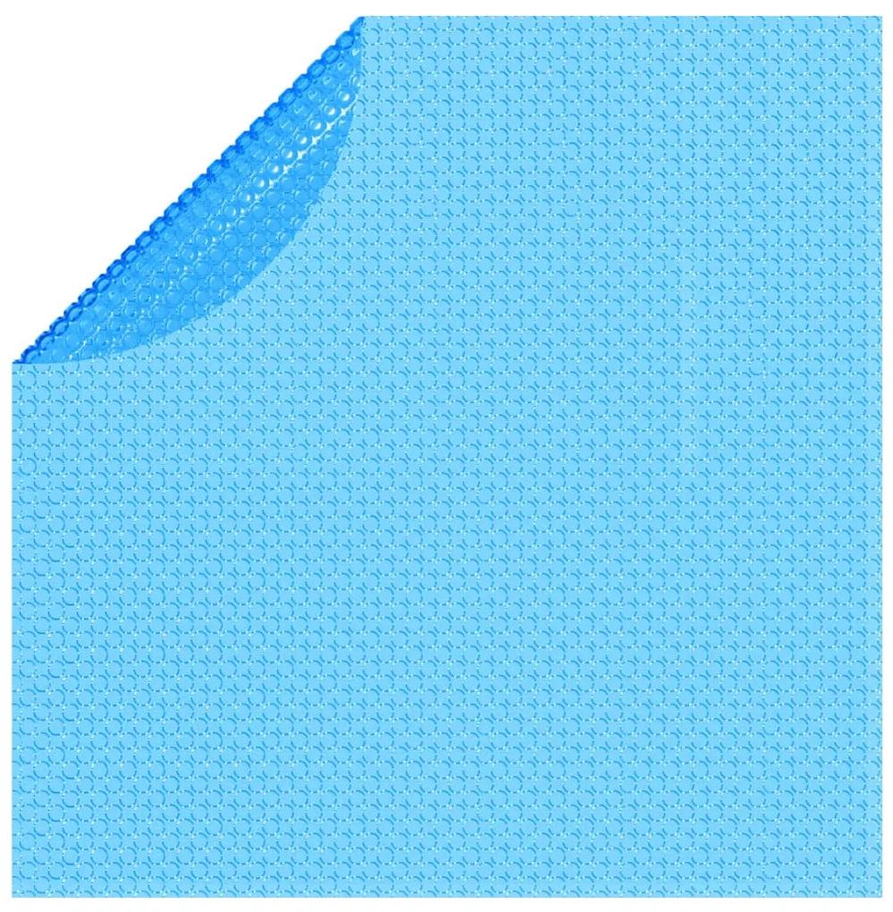 vidaXL Solar zwembadfolie drijvend rond 455 cm PE blauw