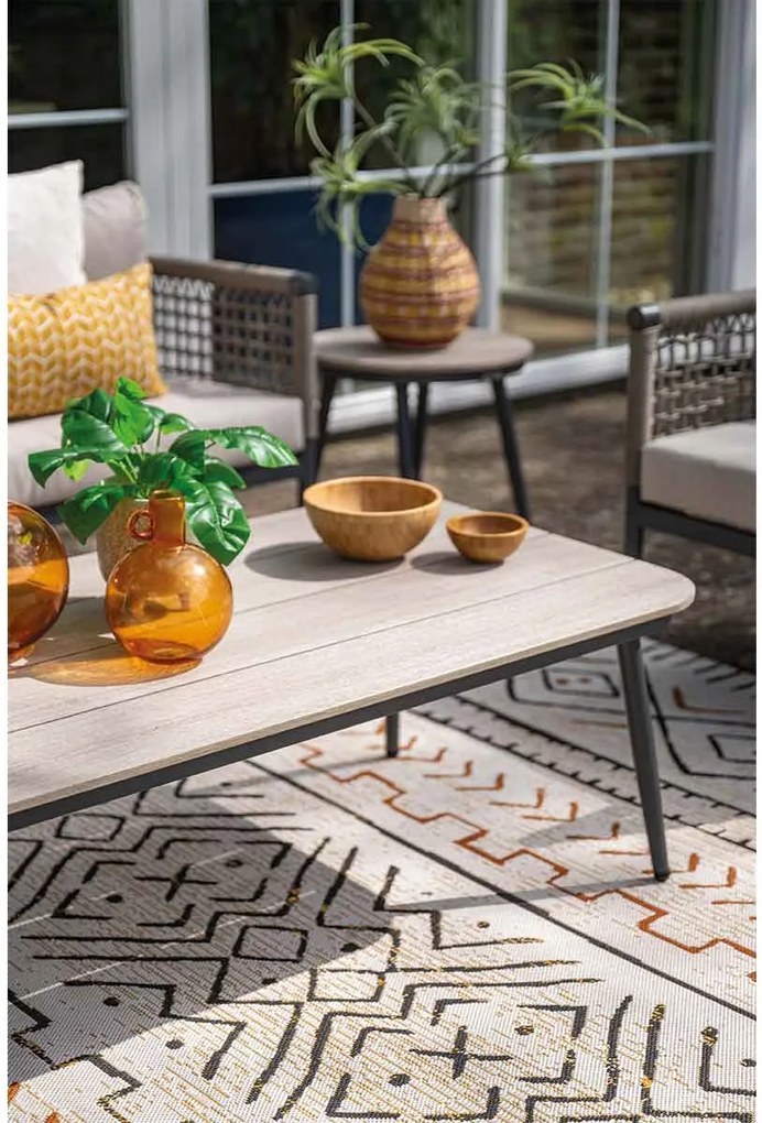 Garden Impressions Burela loungetafel 130x70 cm - light teak look