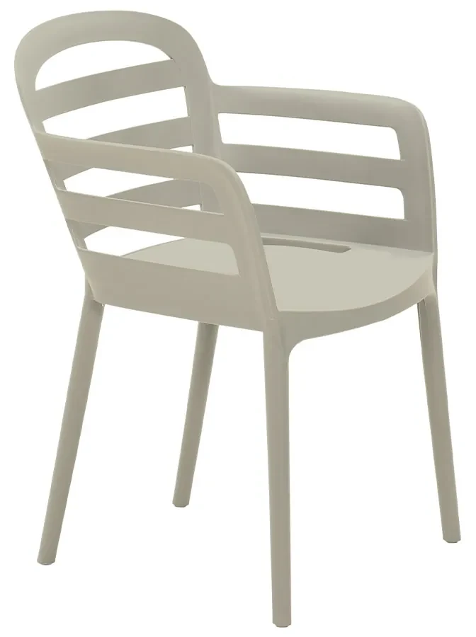 Garden Impressions Mira balkonset 3-delig - Faria tuintafel Ø60 cm - zand