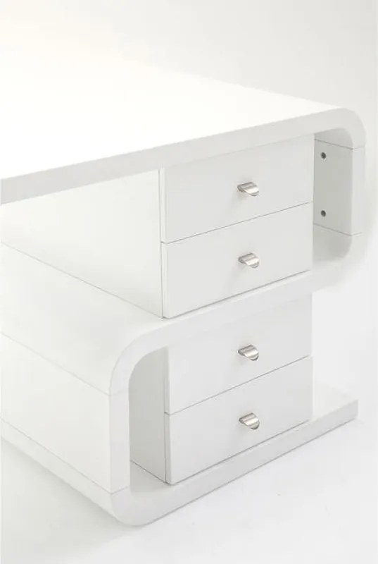 Bureau Retro Design Wit