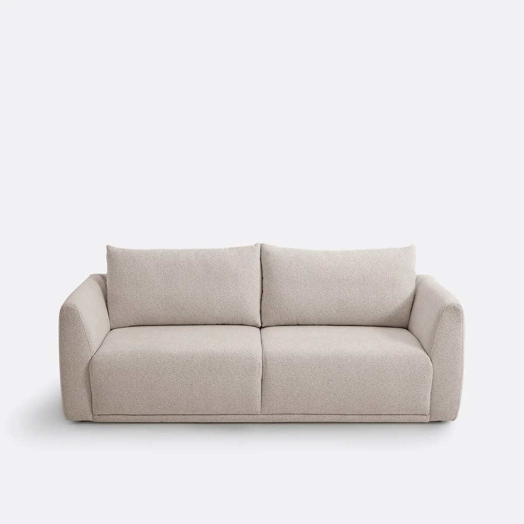 Bank 3-zit, mêlee polyester, Lupita