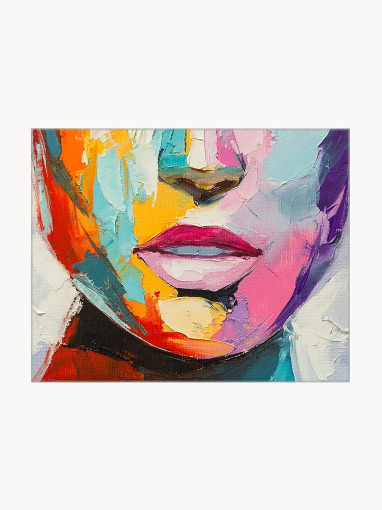 Ingelijste digitale print Colourful Emotions