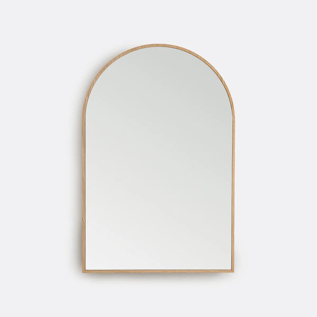 Boogspiegel in eikenfineer 60x90 cm, Iodus