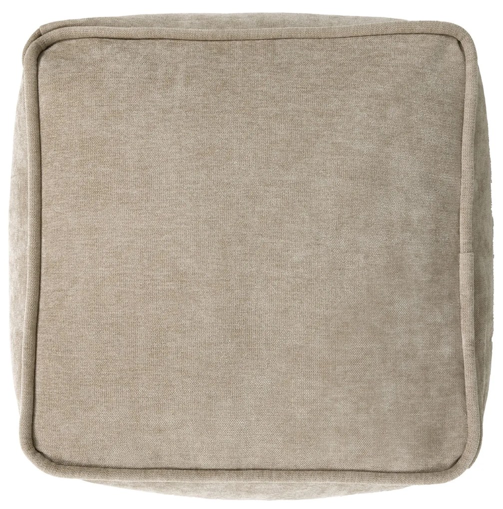 Amara Poef Chenille - Beige