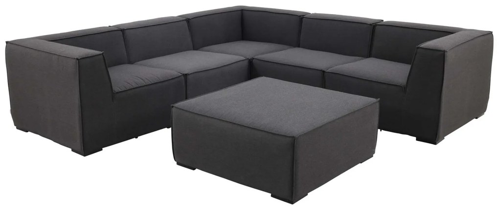 Liberty Sunbrella loungeset - Sooty - 6-delig OP=OP