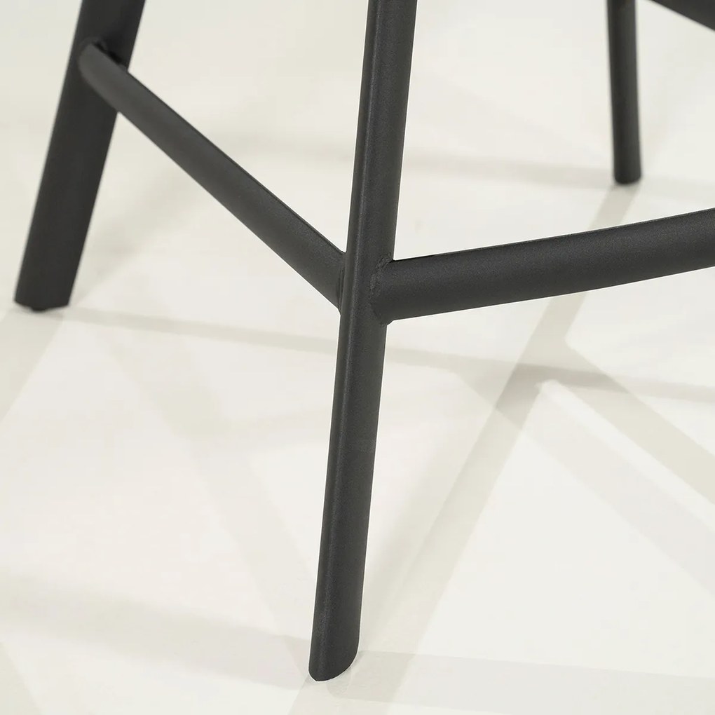 By-Boo Bliss Draaibare Barkruk Stof Geel