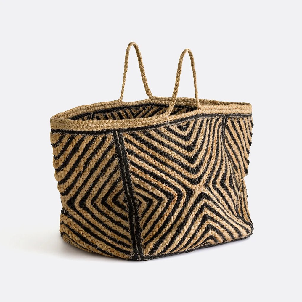 Mand in gevlochten jute, Jutlo