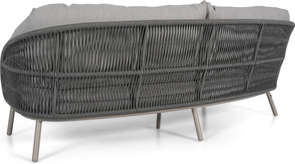 Stoel en Bank Loungeset 4 personen Rope Zand/Beige  Santika Furniture Santika