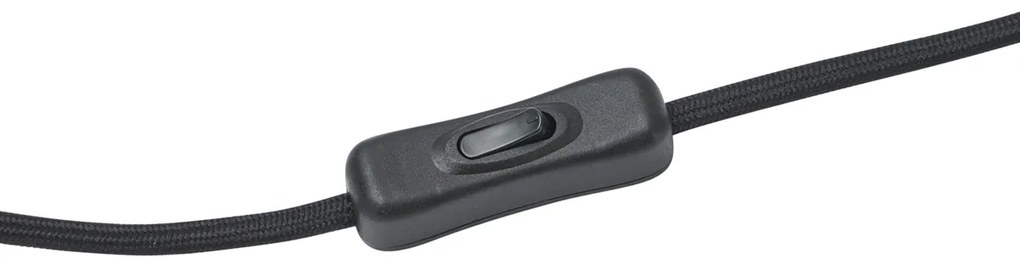 Moderne tafellamp zwart 13cm - Cylinder