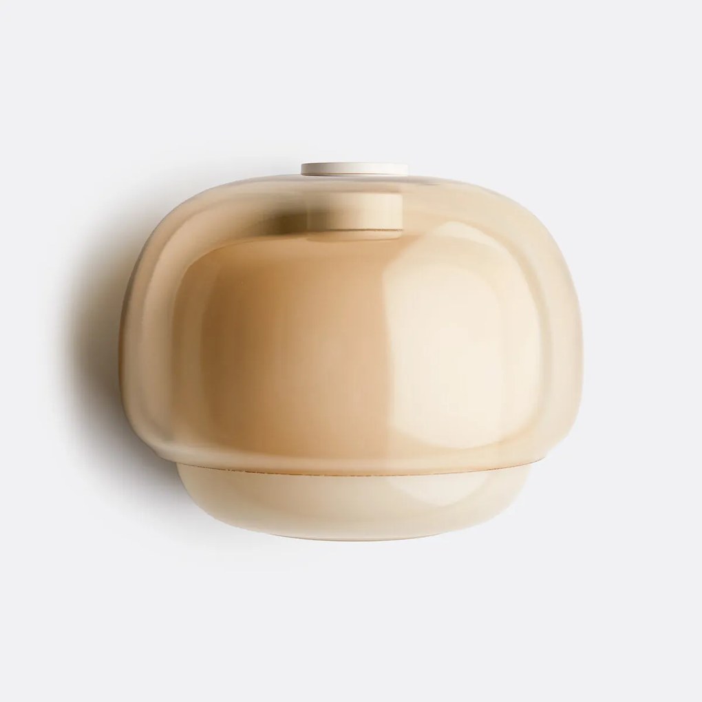 Wandlamp van gekleurd glas, KINOKO