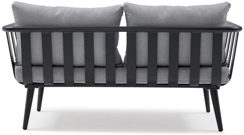 Stoel en Bank Loungeset 5 personen Aluminium Grijs De Laan Projects
