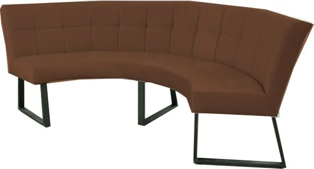 Eetkamerbank - Amsterdam - stof Element donkerbruin 25 - geschikt voor tafel 150 cm