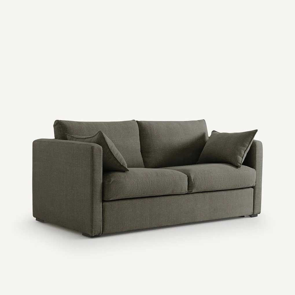 3-zitsbank, omvormbaar, van katoen/linnen, Néo Kinkajou