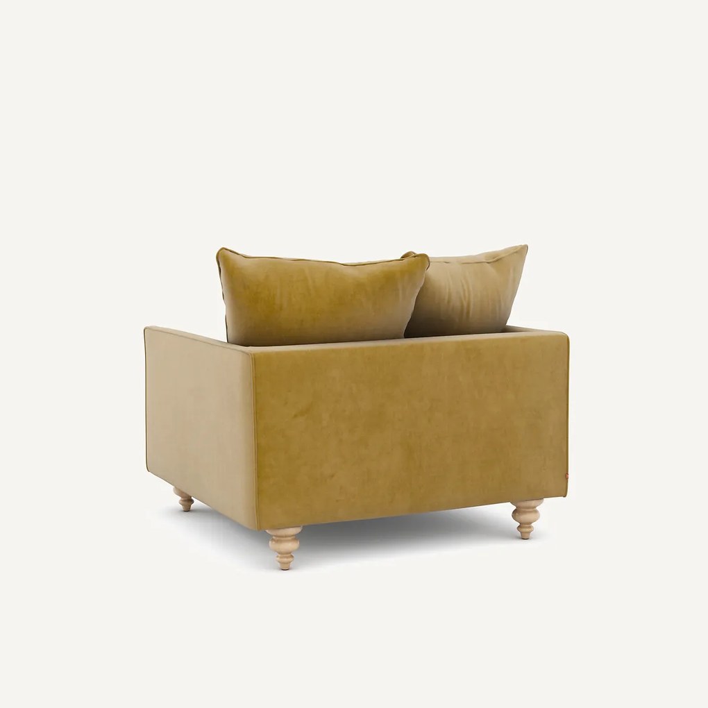 Fauteuil fluweel, Lazare